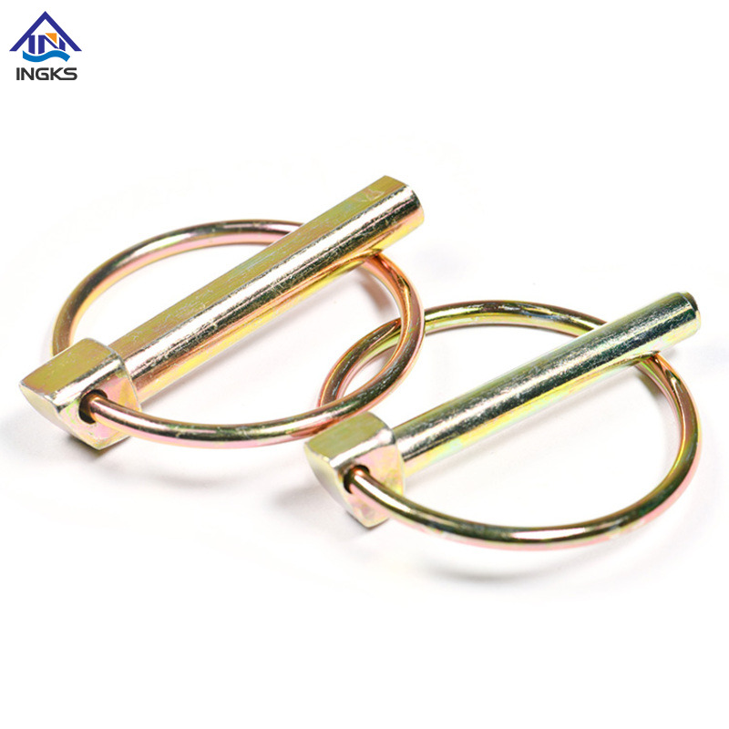 Pino de trava tipo O de aço