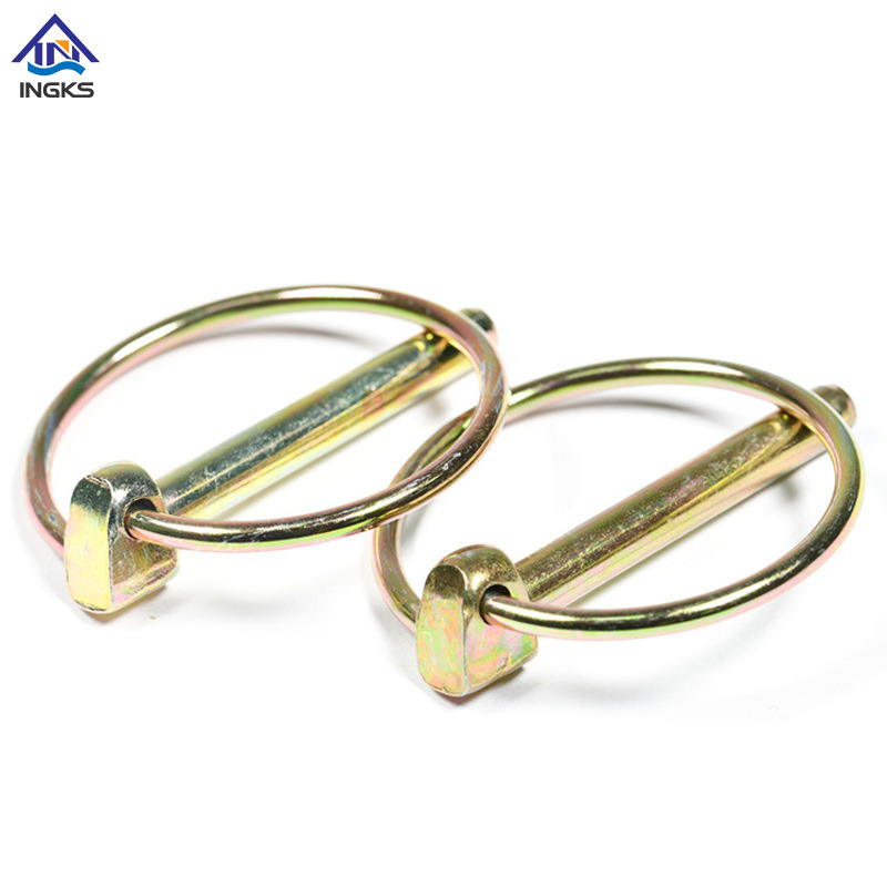 Pino de trava tipo O de aço