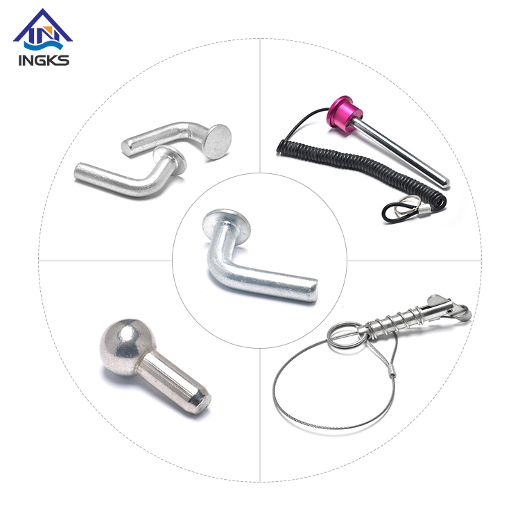 Aço inoxidável galvanizado Inox Snap Wire Lock Pin Safety Linch Lynch Pin