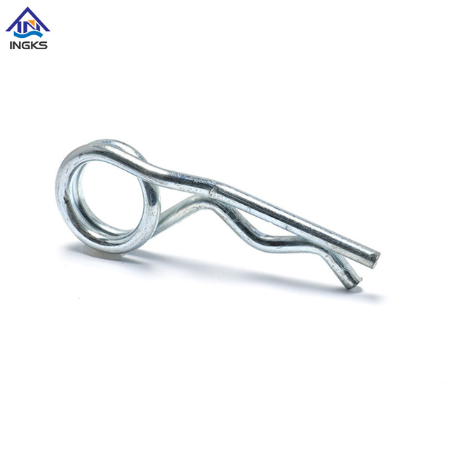 Pino de pino de mola de mola de mola de bobina dupla de aço