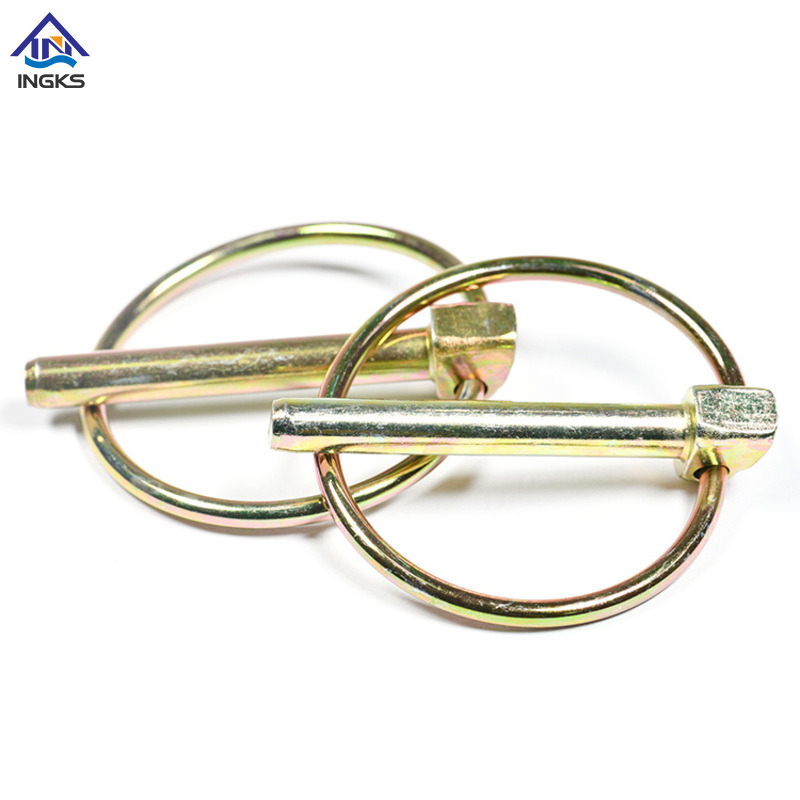 Pino de trava tipo O de aço